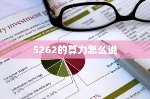 5262的算力怎么说