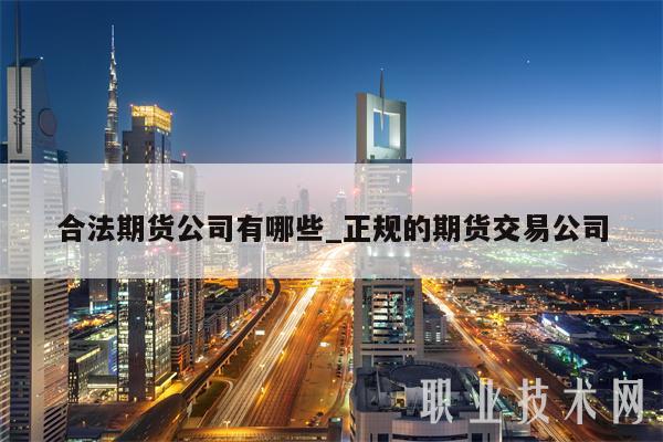 合法期货公司有哪些_正规的期货交易公司