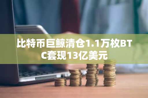 比特币巨鲸清仓1.1万枚BTC套现13亿美元
