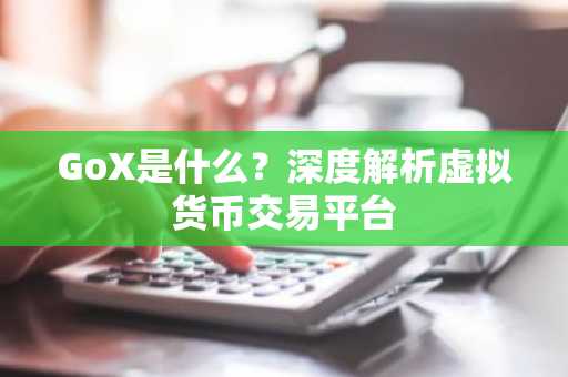 GoX是什么？深度解析虚拟货币交易平台