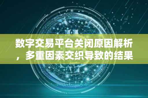 数字交易平台关闭原因解析，多重因素交织导致的结果