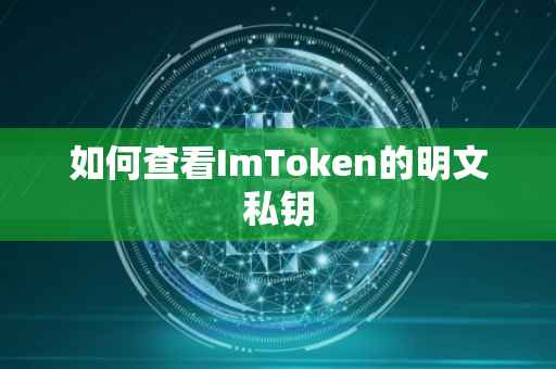 如何查看ImToken的明文私钥