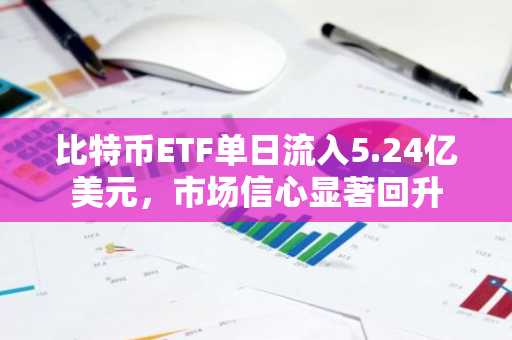 比特币ETF单日流入5.24亿美元，市场信心显著回升
