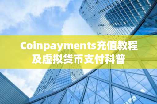 Coinpayments充值教程及虚拟货币支付科普