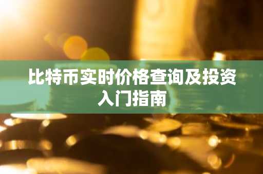 比特币实时价格查询及投资入门指南