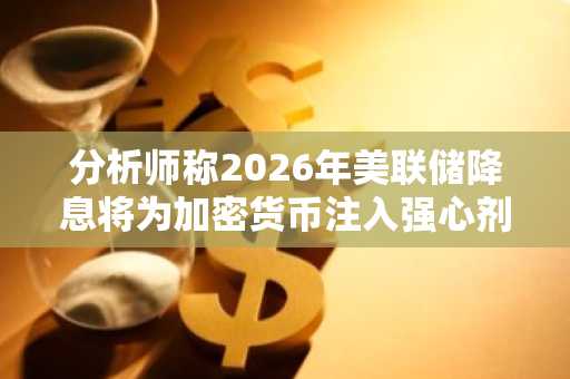 分析师称2026年美联储降息将为加密货币注入强心剂