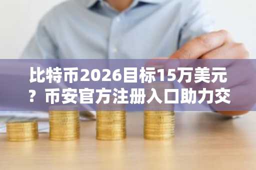 比特币2026目标15万美元？币安官方注册入口助力交易布局