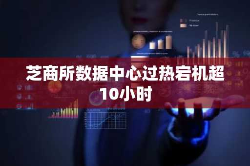 芝商所数据中心过热宕机超10小时