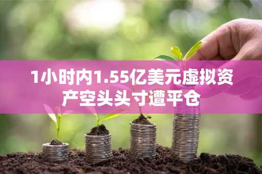 1小时内1.55亿美元虚拟资产空头头寸遭平仓