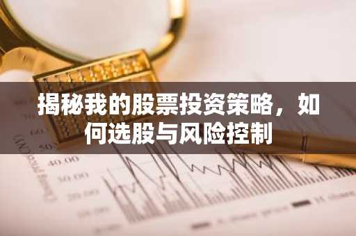 揭秘我的股票投资策略，如何选股与风险控制