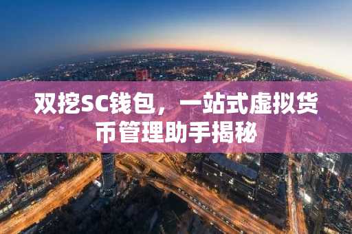 双挖SC钱包，一站式虚拟货币管理助手揭秘