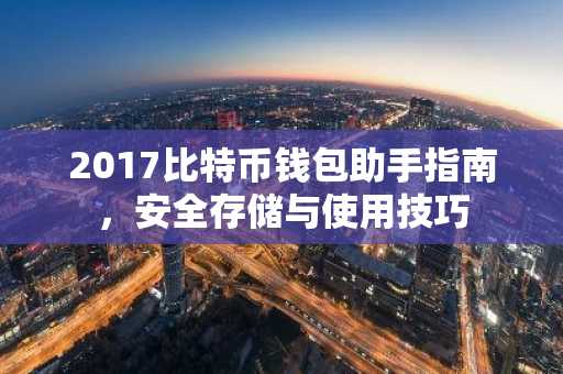 2017比特币钱包助手指南，安全存储与使用技巧