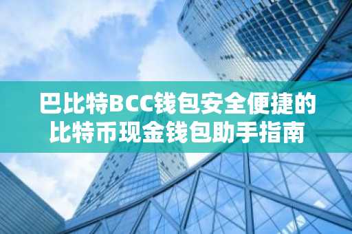 巴比特BCC钱包安全便捷的比特币现金钱包助手指南