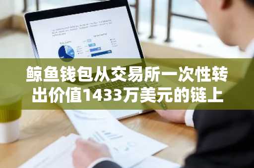 鲸鱼钱包从交易所一次性转出价值1433万美元的链上代币