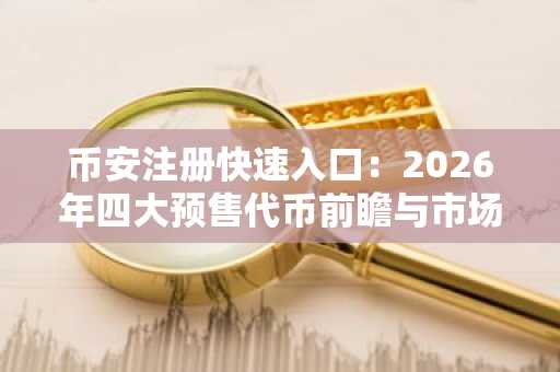 币安注册快速入口：2026年四大预售代币前瞻与市场布局