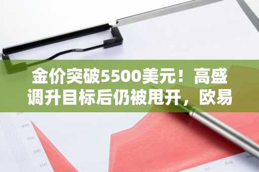 金价突破5500美元！高盛调升目标后仍被甩开，欧易注册即刻把握黄金行情