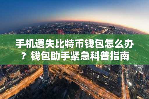 手机遗失比特币钱包怎么办？钱包助手紧急科普指南