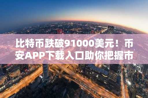 比特币跌破91000美元！币安APP下载入口助你把握市场波动