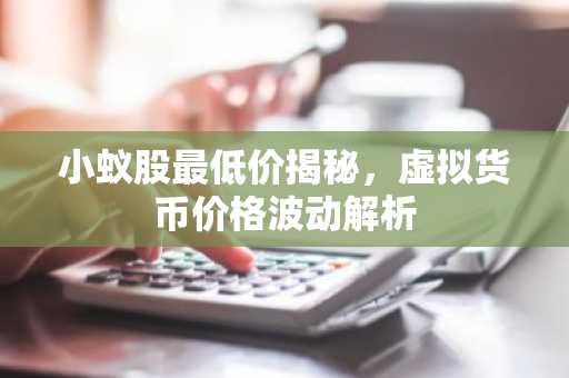小蚁股最低价揭秘，虚拟货币价格波动解析