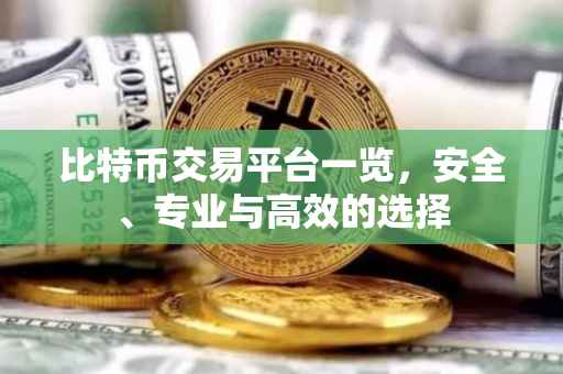 比特币交易平台一览，安全、专业与高效的选择