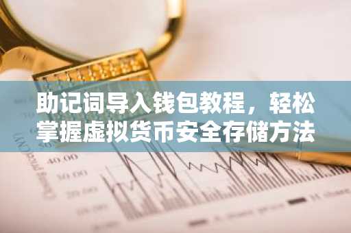助记词导入钱包教程，轻松掌握虚拟货币安全存储方法