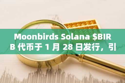 Moonbirds Solana $BIRB 代币于 1 月 28 日发行，引发 NFT 价格上涨 8%。