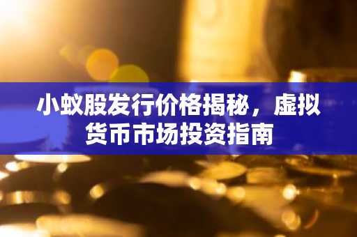 小蚁股发行价格揭秘，虚拟货币市场投资指南
