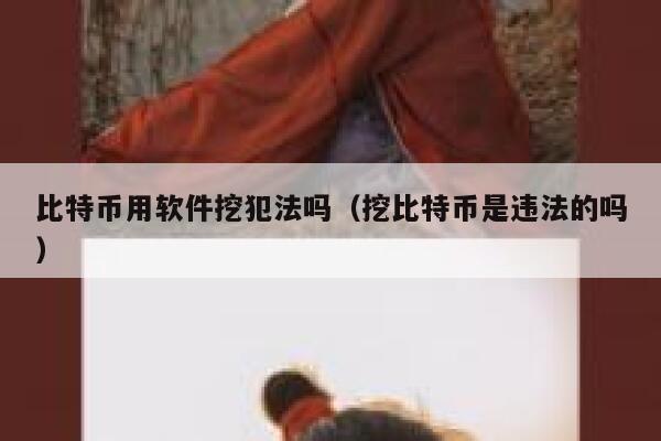 比特币用软件挖犯法吗（挖比特币是违法的吗）