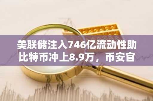 美联储注入746亿流动性助比特币冲上8.9万，币安官方网/欧易官网注册入口速览