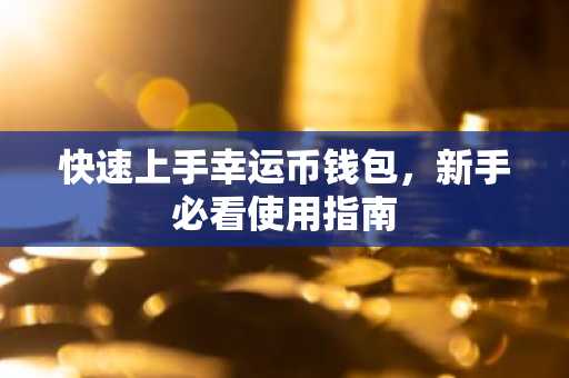 快速上手幸运币钱包，新手必看使用指南