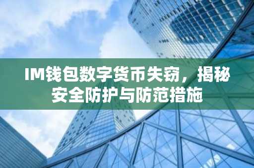IM钱包数字货币失窃，揭秘安全防护与防范措施