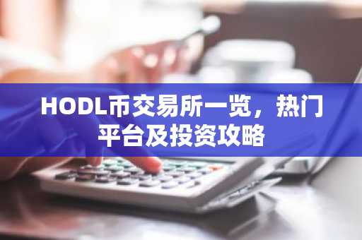HODL币交易所一览，热门平台及投资攻略