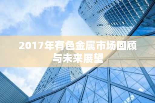 2017年有色金属市场回顾与未来展望