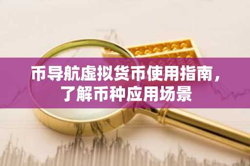 币导航虚拟货币使用指南，了解币种应用场景