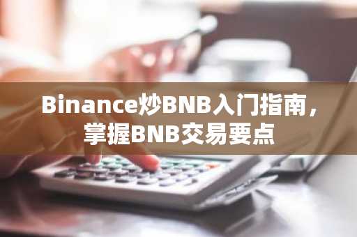 Binance炒BNB入门指南，掌握BNB交易要点