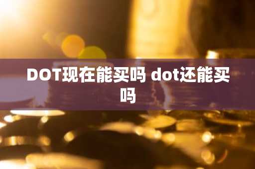 DOT现在能买吗 dot还能买吗