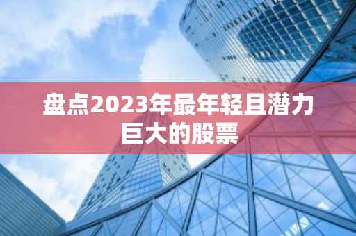 盘点2023年最年轻且潜力巨大的股票