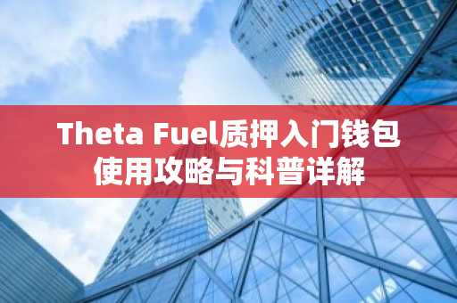 Theta Fuel质押入门钱包使用攻略与科普详解