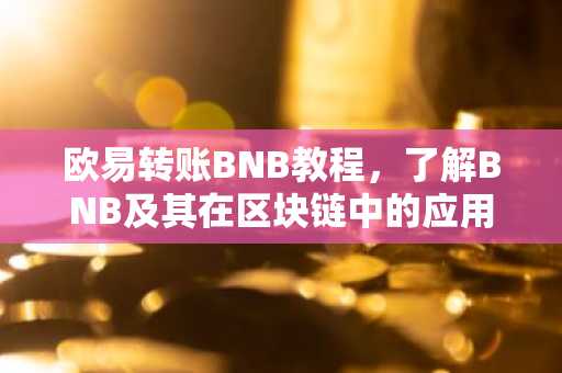 欧易转账BNB教程，了解BNB及其在区块链中的应用