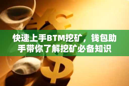 快速上手BTM挖矿，钱包助手带你了解挖矿必备知识