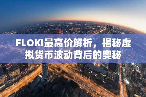 FLOKI最高价解析，揭秘虚拟货币波动背后的奥秘