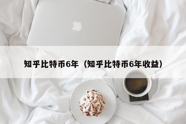 知乎比特币6年（知乎比特币6年收益）
