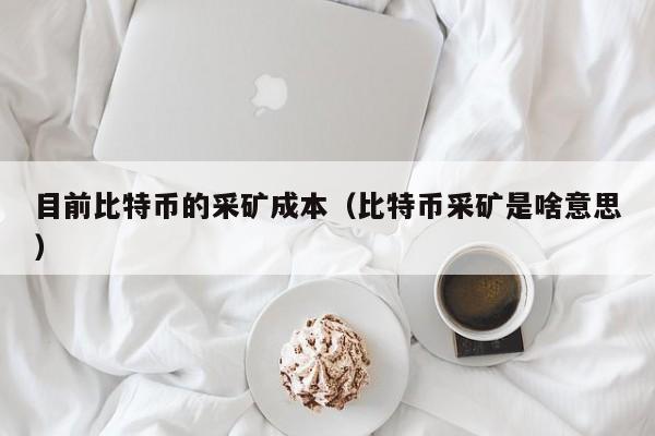 目前比特币的采矿成本（比特币采矿是啥意思）