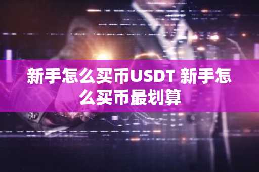 新手怎么买币USDT 新手怎么买币最划算
