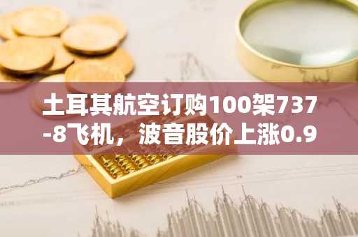 土耳其航空订购100架737-8飞机，波音股价上涨0.91%