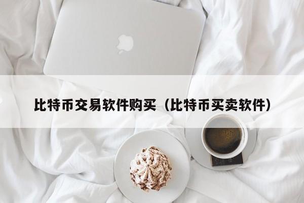 比特币交易软件购买（比特币买卖软件）