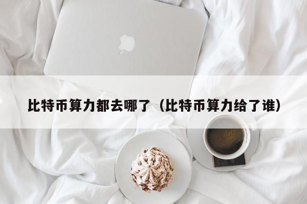 比特币算力都去哪了(比特币算力给了谁)