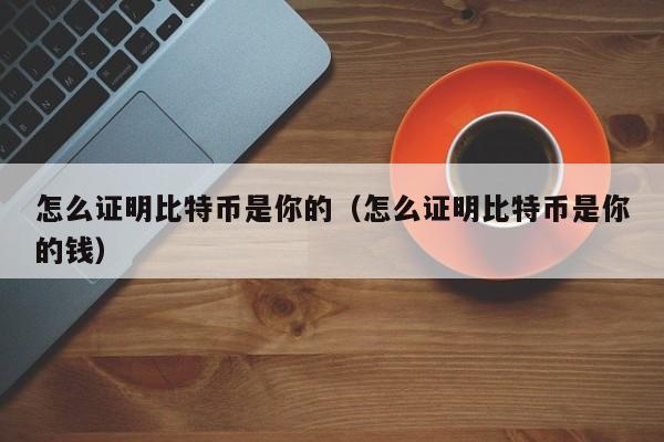 怎么证明比特币是你的(怎么证明比特币是你的钱)